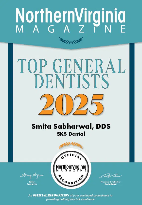 Northern Virginia Magazine - Top General Dentist 2025